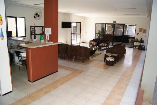 Ο χώρος του lounge ή του μπαρ στο San Felipe Hotel