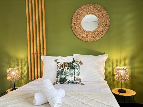 Yana Room - Centre ville, 2 chambres, espace travail, Wifi fibre