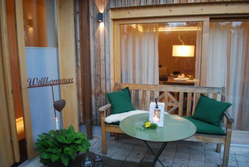 Nápoje v ubytování Ferienwohnung Rheintal