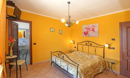 Agriturismo Al Brichにあるベッド