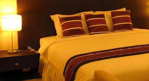 Кровать или кровати в номере The Residence Airport & Spa Hotel