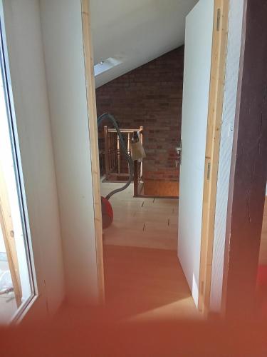 Bilik mandi di Chambre dans une appartement