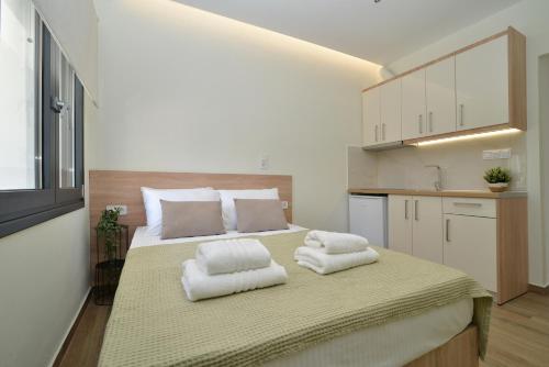 Elia Roomsにあるベッド