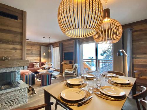 Appartement neuf à Méribel avec parking, pour 6 personnes