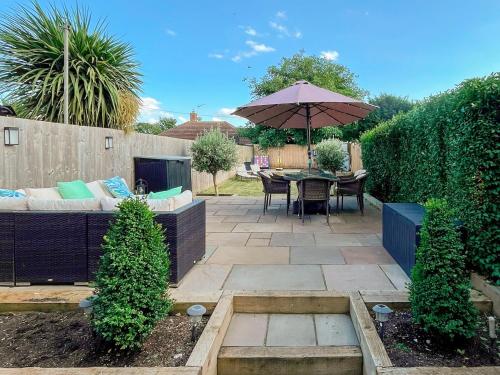 Zahrada ubytování Sandpiper Cottage