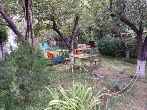 Un jardín fuera de Rossi Rest House