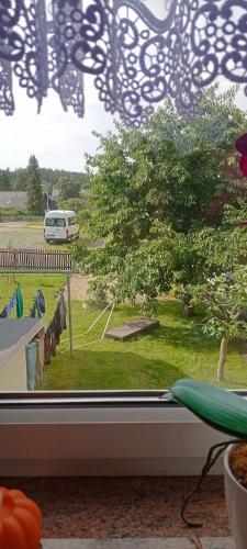 Κήπος έξω από το Ferienwohnung Waldblick in Frauenstein