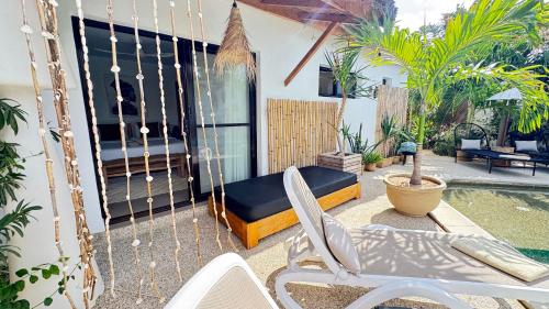 Bassein majutusasutuses Villa Chanalu või selle lähedal