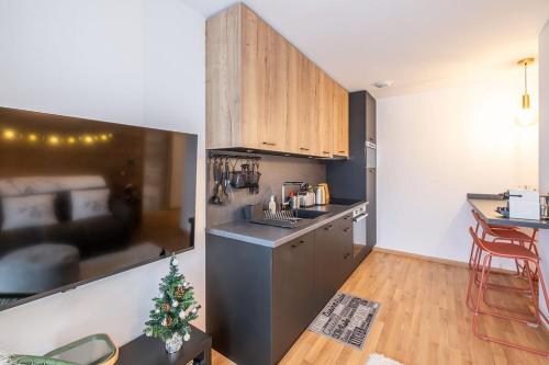 Alpe d'Huez Houses - Chez J et J - Quartz - 1 chambre ski au pied via Alpe Express