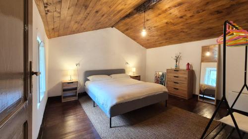 Postel nebo postele na pokoji v ubytování Casa Spiaggiola