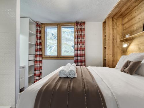 Val Thorens - Appart rénové, 6 pers, accès pistes, parking, wifi