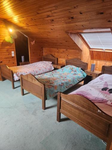 Postel nebo postele na pokoji v ubytování Villa porte bonheur