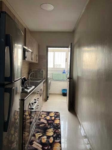 Η κουζίνα ή μικρή κουζίνα στο Designer apartment in Agadir