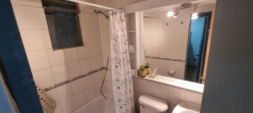 Un baño de Depto III céntrico RDKL