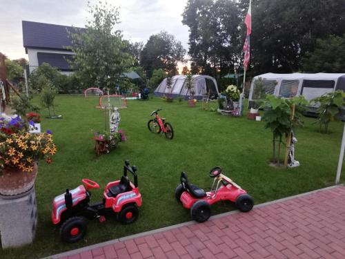 Jardín al aire libre en Ranczo u Piotra
