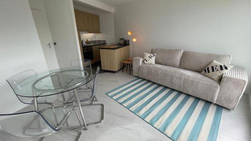 Kuchyň nebo kuchyňský kout v ubytování Première ligne - Vue mer exceptionnelle - Accès direct plage - Grand balcon - Parking privatif clos - Tout à pieds