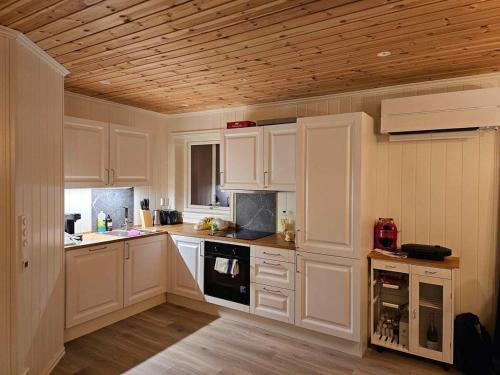 Кухня или мини-кухня в Flott hytte i Elgtrakket 9, 3864 Rauland Skisenter - Holtardalen
