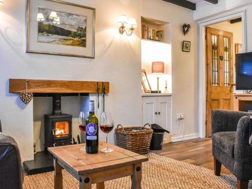 Et opholdsområde på Pan Cottage