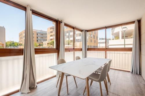 Balkon atau teras di La Loggia d'Uzès