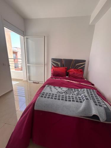 Postel nebo postele na pokoji v ubytování Appartement vue sur mer et piscine