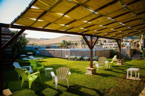 Κήπος έξω από το Locanda Villa Naumanni