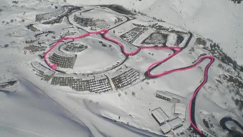 Το Ski Piau Engaly, plein sud avec vue sur les pistes à 50 m, cœur de station τον χειμώνα