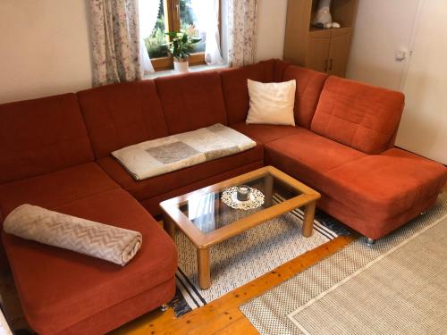 Χώρος καθιστικού στο Ferienhaus Sophia & Ilse