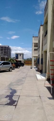 Budova, kde se apartmán nachází