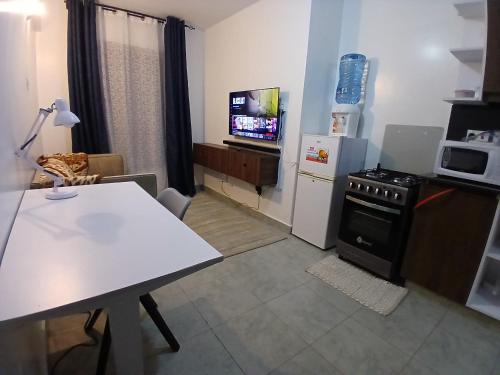 Η κουζίνα ή μικρή κουζίνα στο Residence Next Door Escape