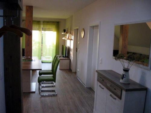 Kuchyň nebo kuchyňský kout v ubytování Appealing apartment in Lübbenau