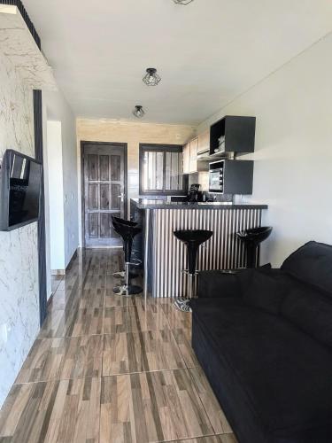Dapur atau dapur kecil di Casa na praia