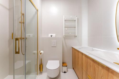 O baie la Apartament Przy Fali Sianożęty