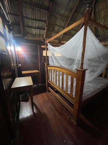 Una cama o camas en una habitación de Marumar