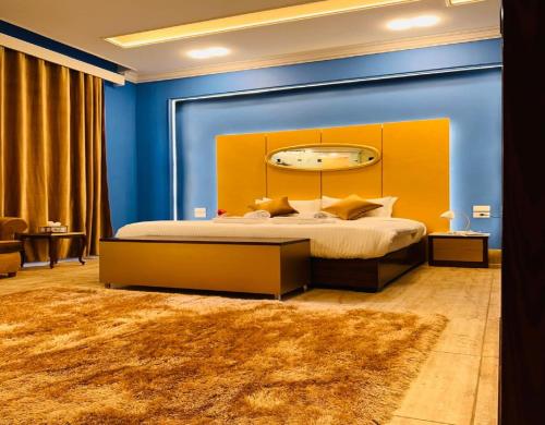 Ένα ή περισσότερα κρεβάτια σε δωμάτιο στο GA Plus Hotel in the heart of Cairo