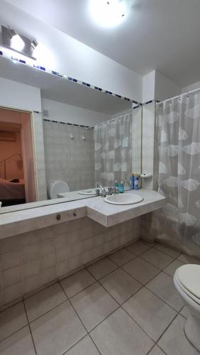 Koupelna v ubytování Espacio C Obispo Salguero