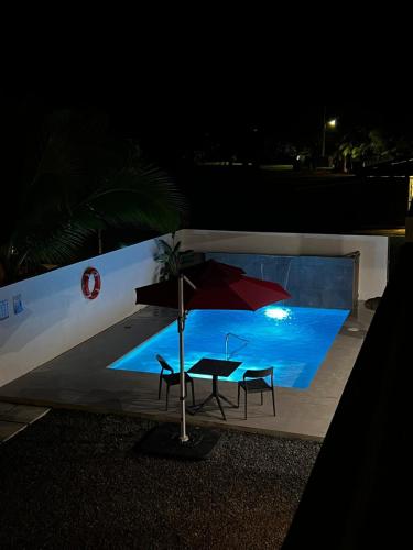 Bazén v ubytování Villa Paso Palma in Las Picuas nebo v jeho okolí