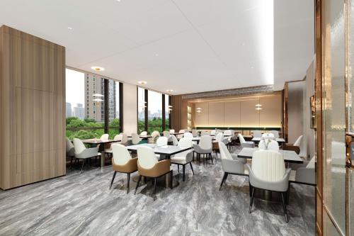 Εστιατόριο ή άλλο μέρος για φαγητό στο Atour Hotel Shanghai Songjiang East Zhongshan Road