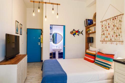 Studio Shell 22M2, 120m Vieux-Port, Clim, Wifi, Accès autonome avec code photo 7