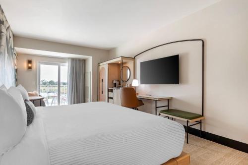 Katil atau katil-katil dalam bilik di Cambria Hotel Rehoboth Beach