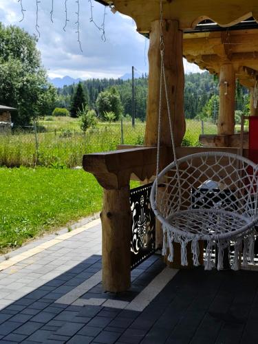 Zahrada ubytování Domek góralski z sauną