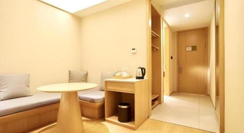 Posezení v ubytování JI Hotel Shanghai Zhangjiang