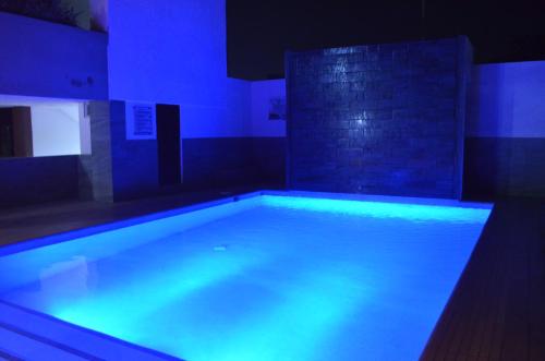 Der Swimmingpool an oder in der Nähe von Hotel Mesón de la Chinantla