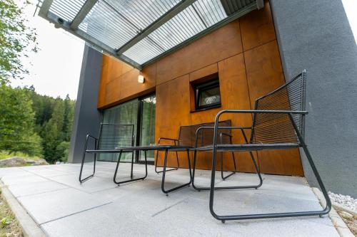 Balkón nebo terasa v ubytování Malinô Apartments - Chalets in Ski & Bike Park