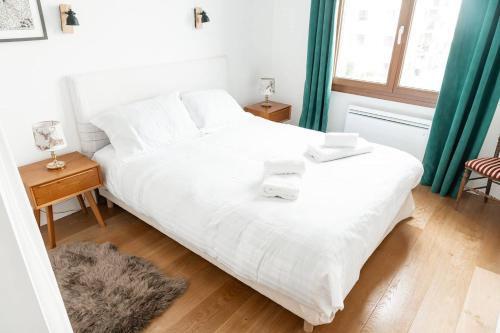Light-filled and quiet apartment