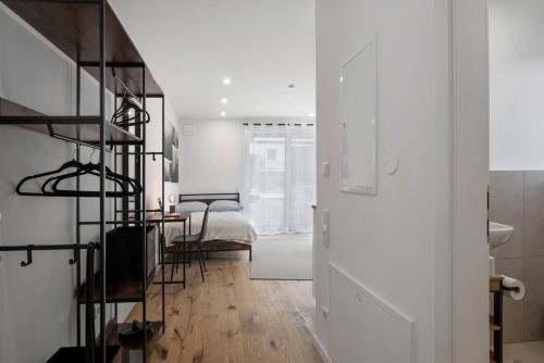 Ένα ή περισσότερα κρεβάτια σε δωμάτιο στο Global Bnb - Ay Homes