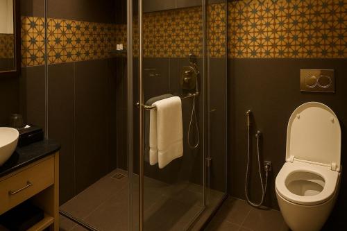 Koupelna v ubytování The Solitaire Bliss