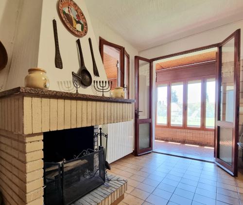 Η κουζίνα ή μικρή κουζίνα στο Villa Giusy