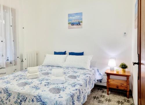 Ένα ή περισσότερα κρεβάτια σε δωμάτιο στο Villa Giusy