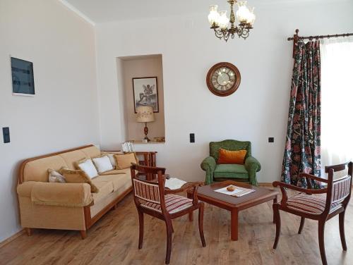 Χώρος καθιστικού στο Casa Limone