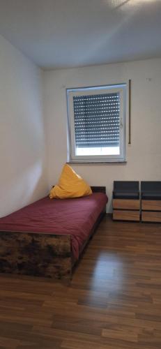 Postel nebo postele na pokoji v ubytování Privat Appartement R D